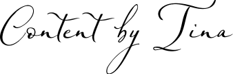 content by tina logo black